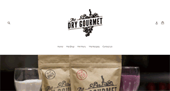 Desktop Screenshot of drygourmet.com